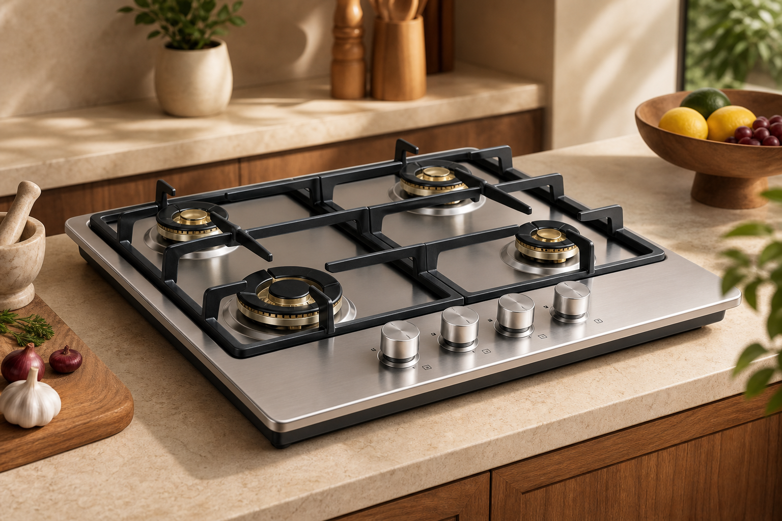 Flame 4 Burner Stove